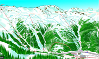 Loveland Ski Area trail map