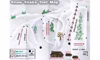 Snow Snake trail map