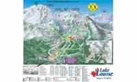 Lake Louise Ski Resort trail map