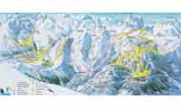 Pra Loup trail map