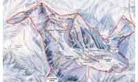 Verbier/4 Vallees/Mont Fort trail map