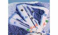 Appalachian Ski Mountain trail map