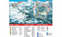 Rauland/Vinje trail map