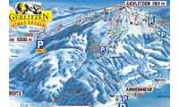 Gerlitzen Alpe trail map