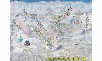 Skiparadies Nauders am Reschenpass trail map