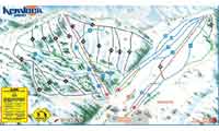 Sasquatch Mountain Resort trail map