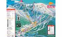 Ski Santa Fe trail map