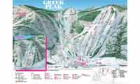 Greek Peak Mountain Resort trail map
