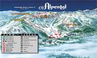 Alpental trail map